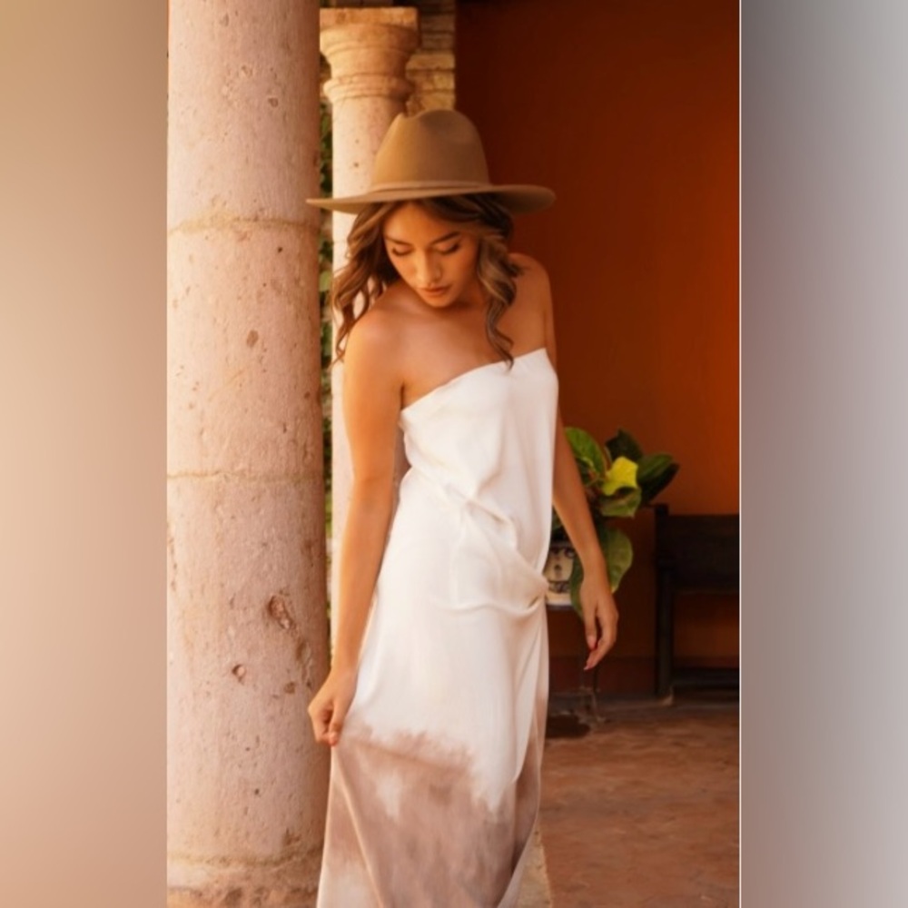 ZARA BLOGGERS’ FAVORITE DRAPED OMBRÉ DRESS